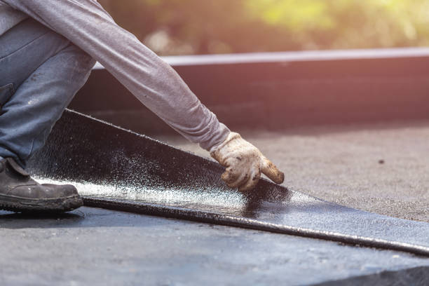 Professional Waterproofing technician working in Columbia, SC